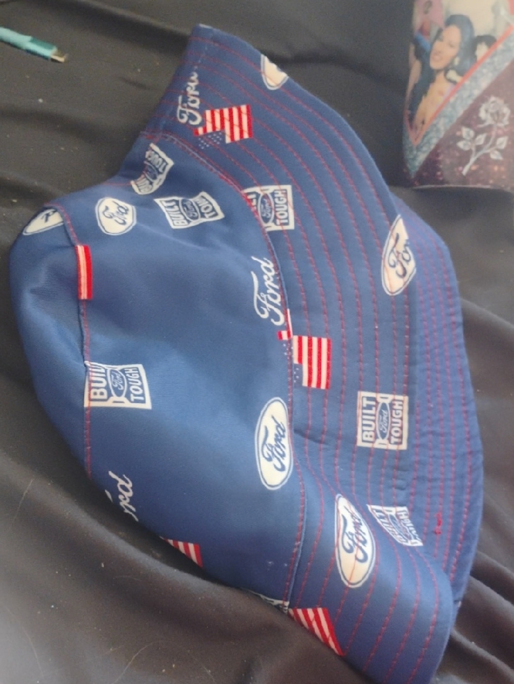 Ford Bucket Hat Unisex Summer Cap Bill Tough Logo